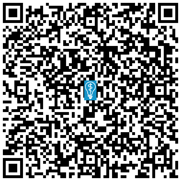 QR code image to open directions to Brentwood Family Orthodontics in Los Angeles, CA on mobile