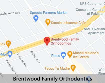 Map image for Invisalign vs. Traditional Braces in Los Angeles, CA